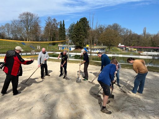 Volleyballfeld